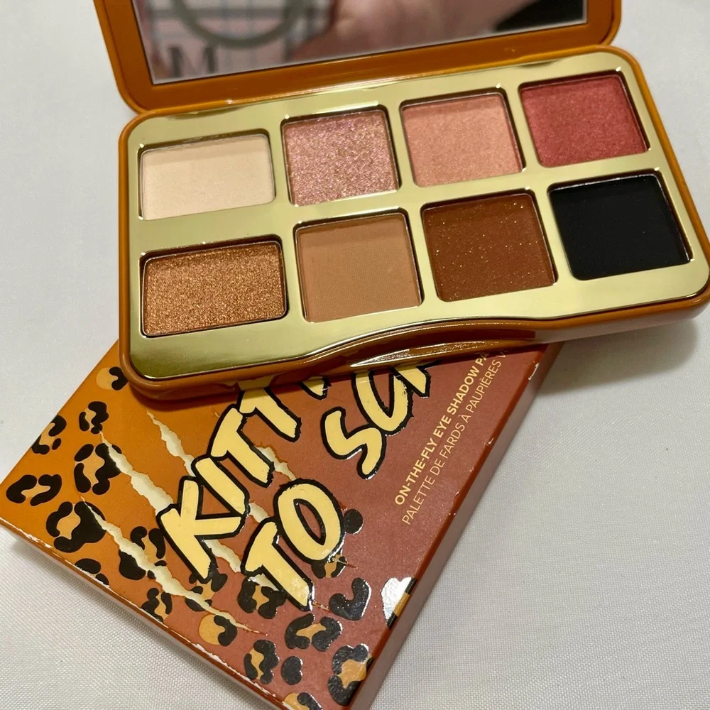 Too Faced Kitty Likes to Scratch On-the-Fly Eyeshadow Palette, NWT